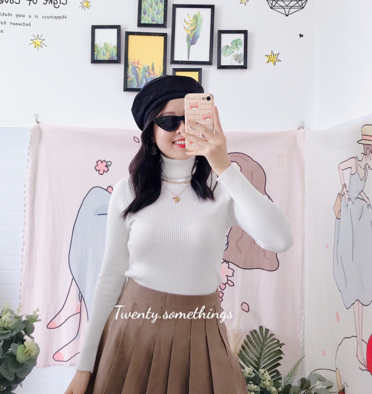 [HCM]ÁO LEN TĂM CỔ 3 PHÂN (ảnh thật/video/sẵn)