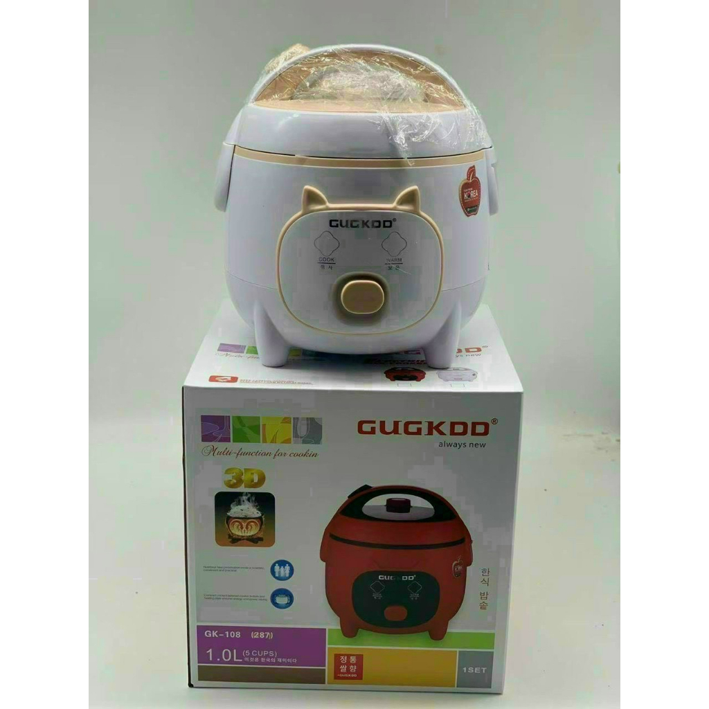 nồi cơm điện, nồi cơm cuckdd gk-108 1 lít - nồi cơm điện mini.