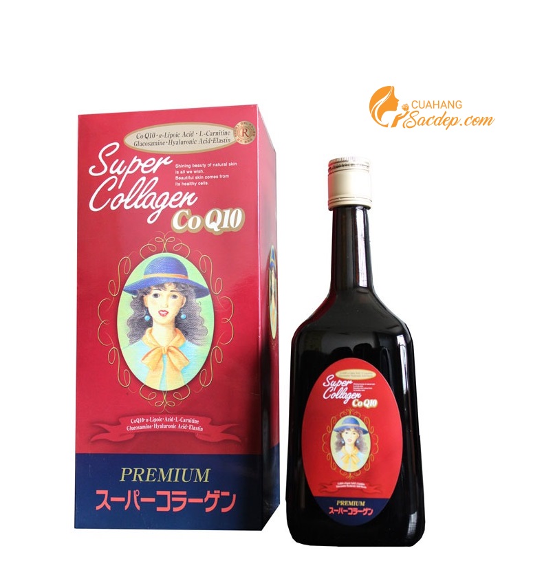 [HCM]Nước uống Super Collagen CoQ10 Premium Nhật Bản 720ml