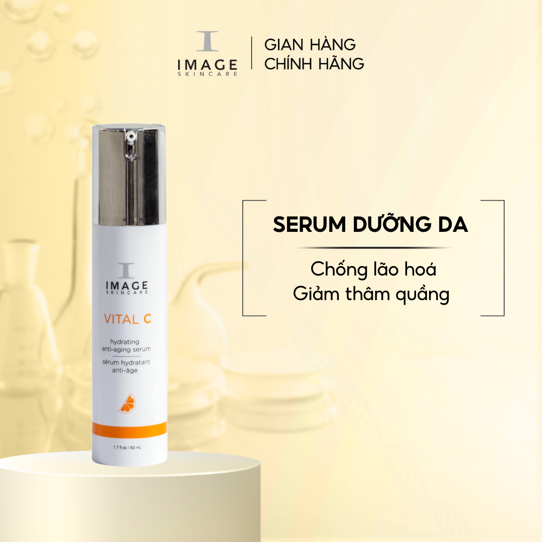 Serum dưỡng ẩm chống oxy hóa Image Skincare Vital C Hydrating Anti-Aging Serum 50ml - Image Skincare Official Store