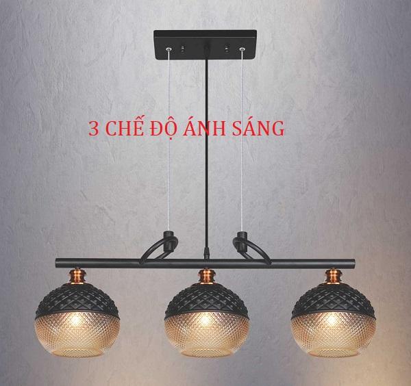 [HCM]ĐÈN THẢ BÀN ĂN - ĐÈN THẢ LED 3 CHẾ ĐỘ ÁNH SÁNG