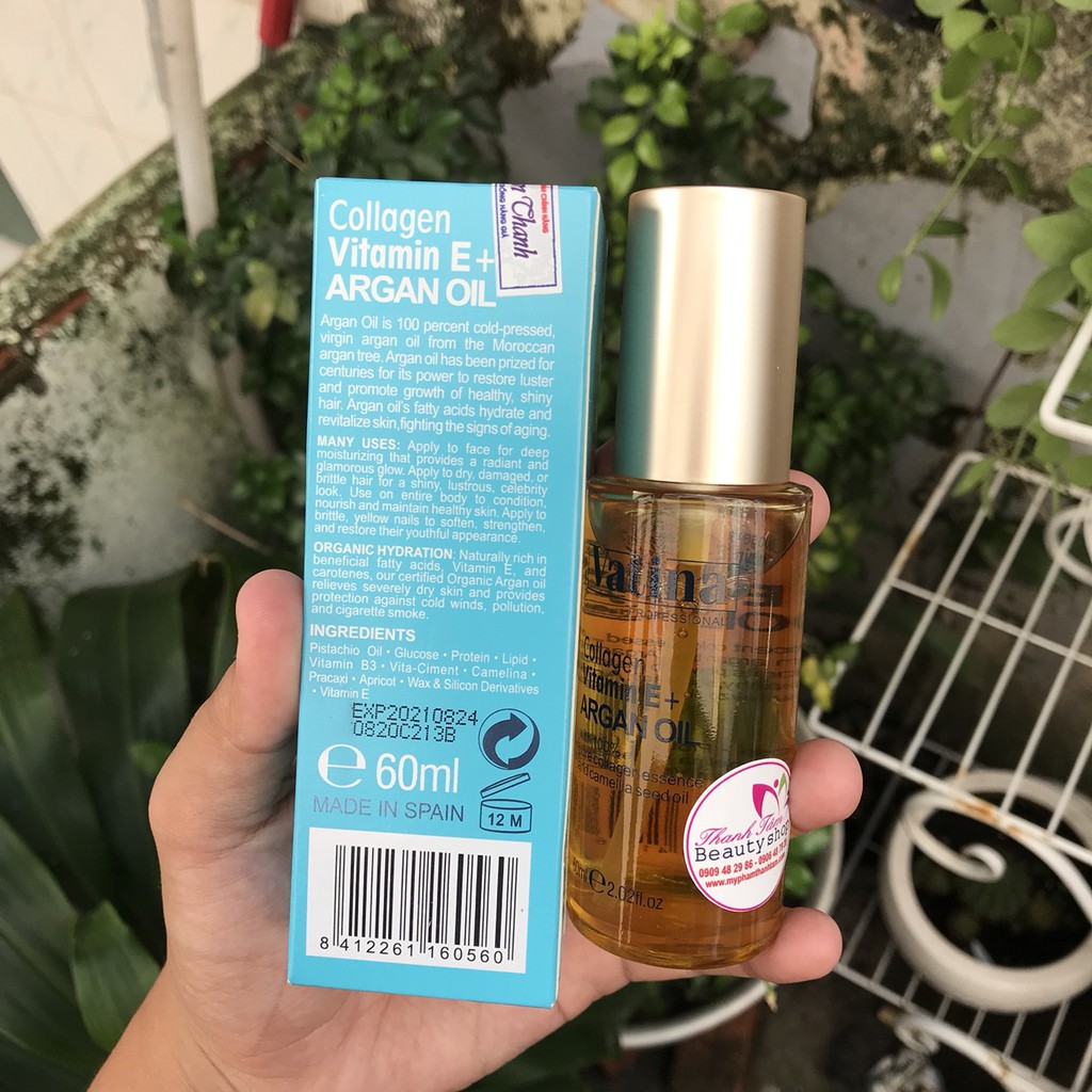 [HCM]Tinh Dầu Dưỡng Tóc Argan Oil Vatina 60ml