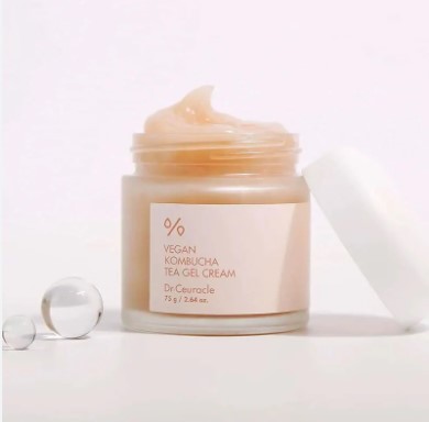 Kem Dưỡng Ngăn Ngừa Lão Hóa Dr.Ceuracle Vegan Kombucha Tea Gel Cream 75g