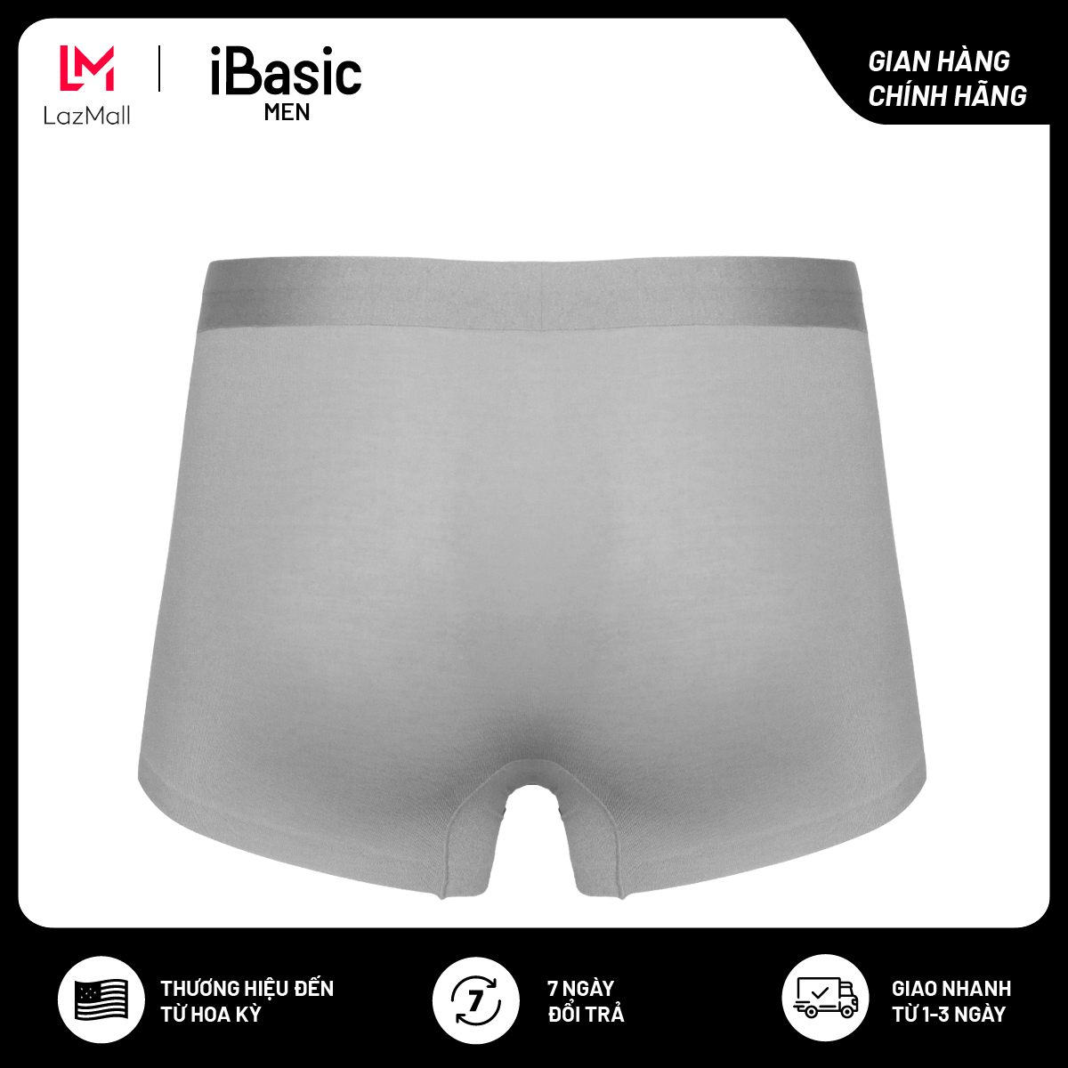 Quần lót nam iBasic trunk bonding bamboo PANM105