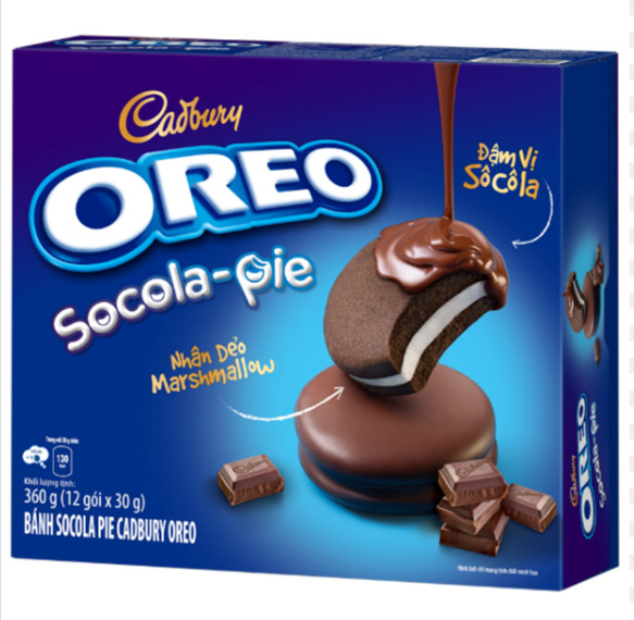 Hộp Bánh OREO Socola Pie Quà Tết