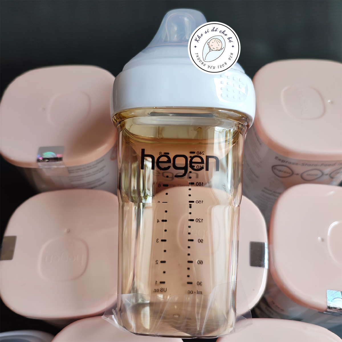Bình sữa Hegen cao cấp 240ml