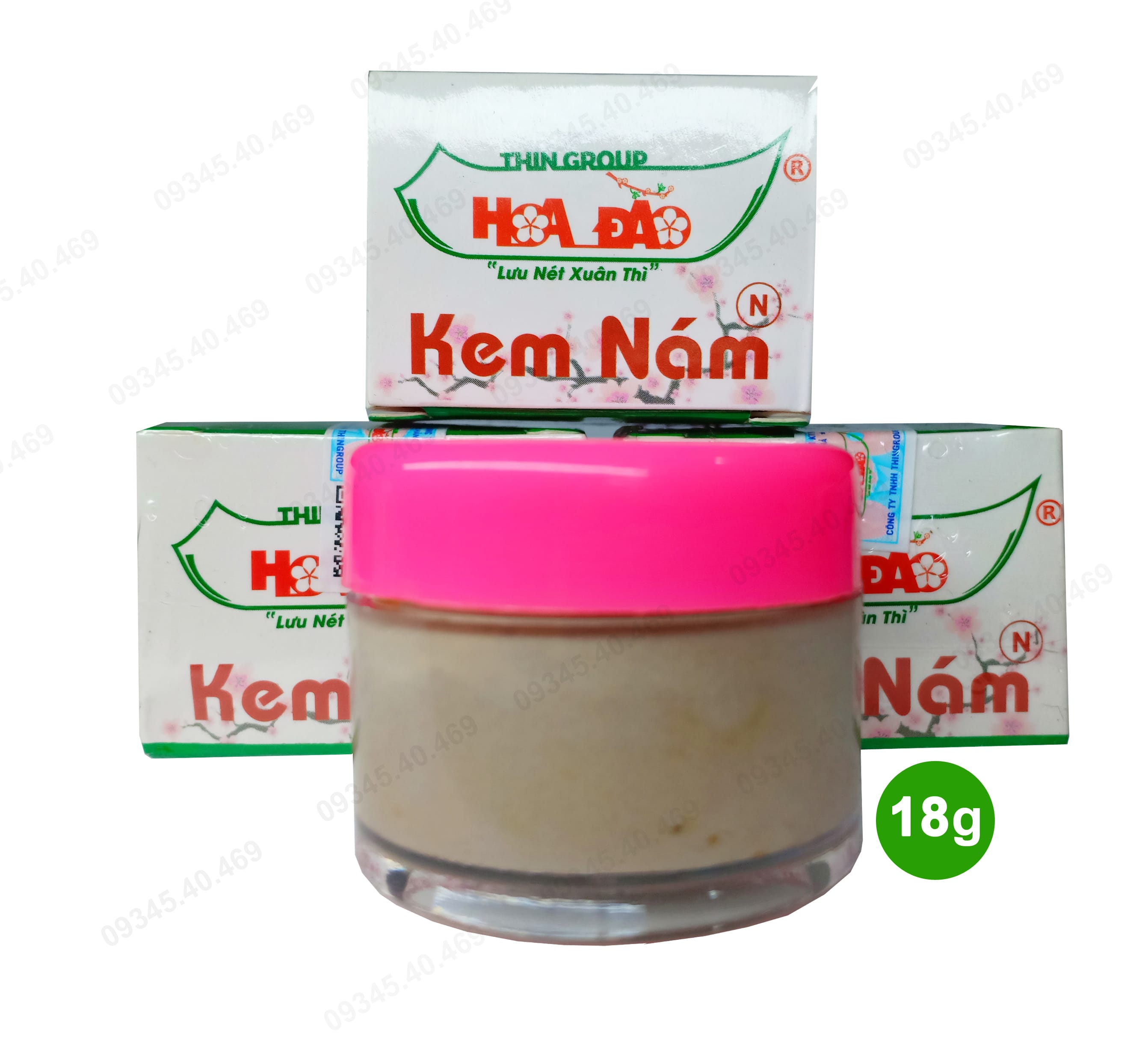 Kem Nám Hoa Đào Thingroup 8g,18gr