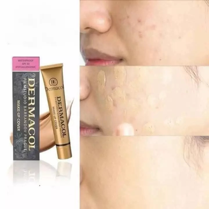 KEM NỀN CHE KHUYẾT ĐIỂM THẦN THÁNH DERMACOL mới