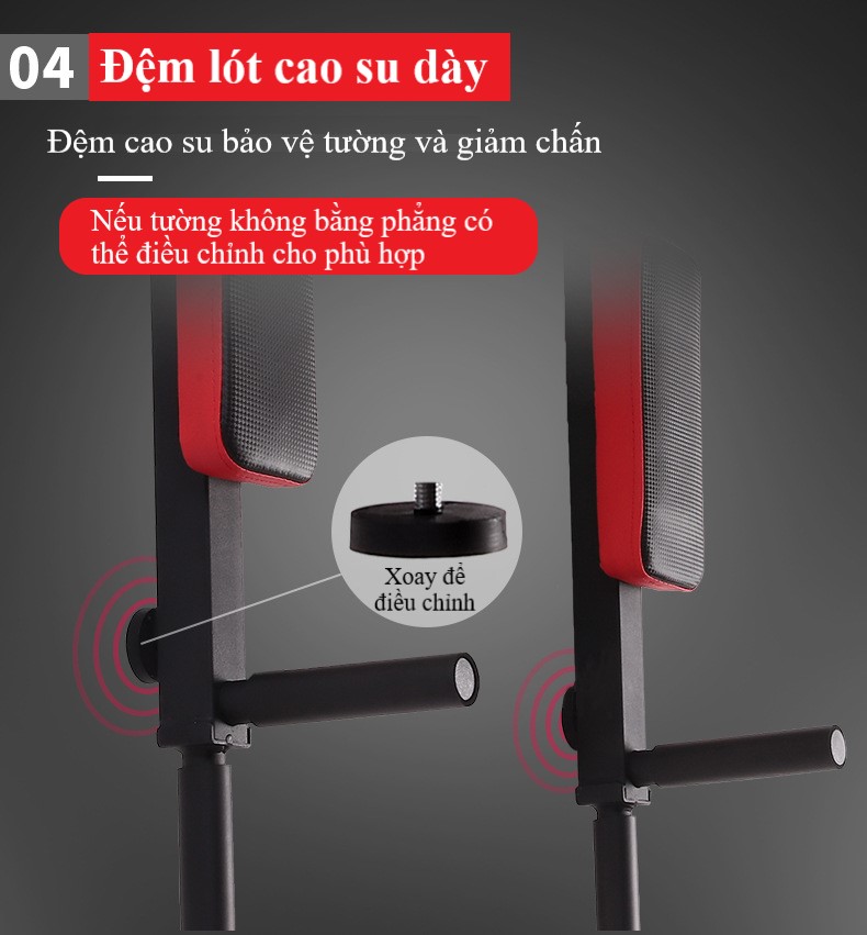 Bộ xà treo tường đa năng 8 trong 1 FED-XTT81 - chịu tải 300kg - VivaSport ( 1 đổi 1 trong 7 ngày)