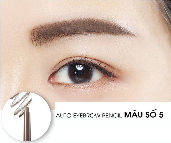 [Mẫu mới] Chì Kẻ Mày Hai Đầu Innisfree Auto Eyebrow Pencil