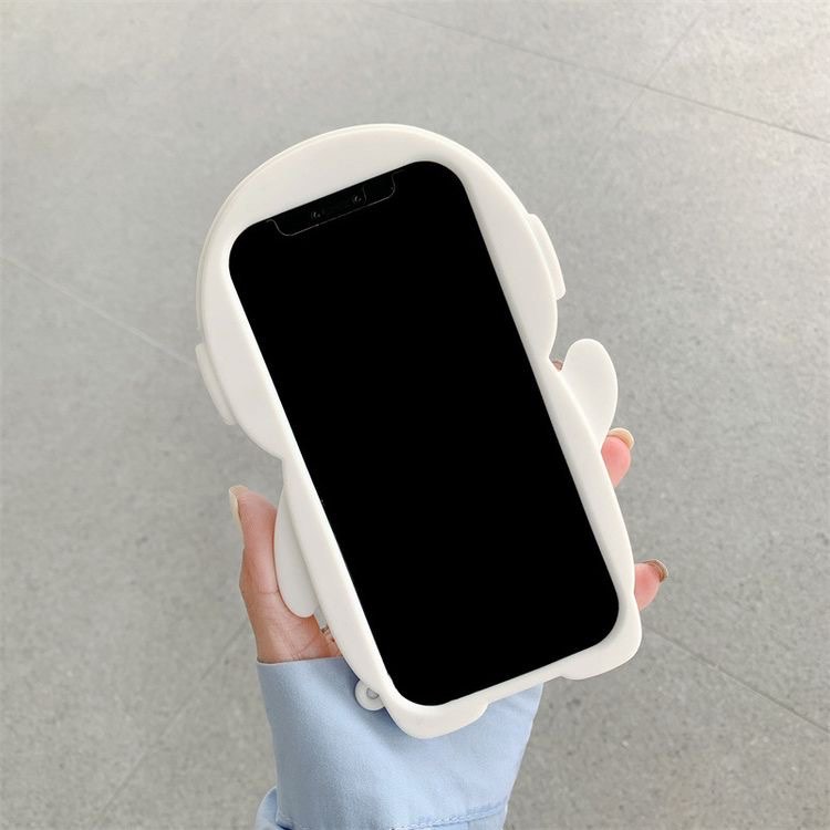 Ốp iphone full viền silicon spaceman
