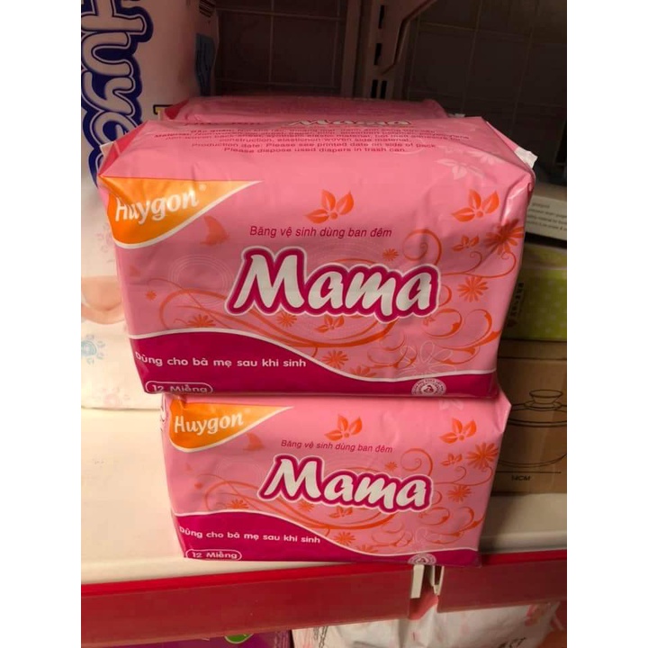 [gói 12 miếng] Bỉm Mama cho mẹ sau sinh
