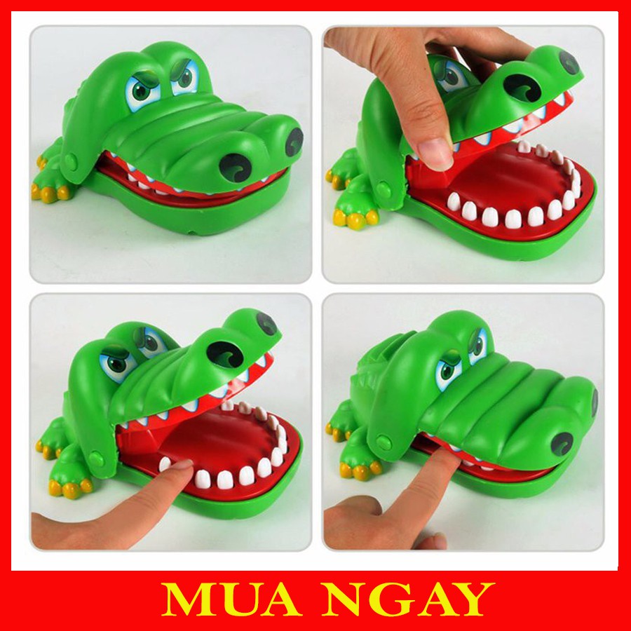 Đồ chơi Khám Răng Cá Sấu - Crocodile Dentise ( Size Lớn )