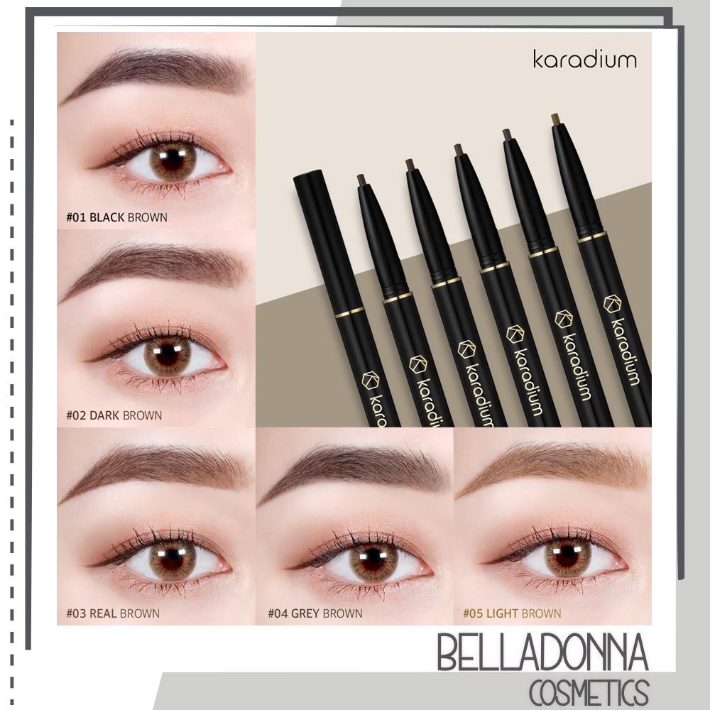 [HCM] Chì Kẻ Mày Nét Mảnh Lâu Trôi Karadium Auto Eyebrow Pencil