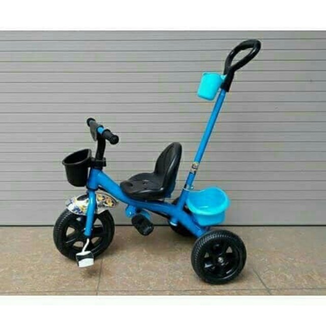 Xe đạp ba bánh có cán đẩy có để chân (sp99