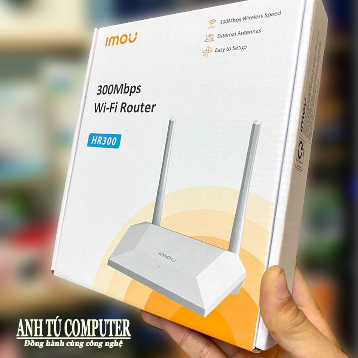 Thiết bị phát Wi-Fi 300Mbps IMOU HR300