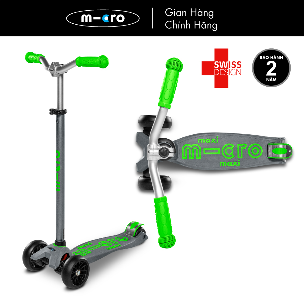 Xe trượt scooter Micro Maxi Deluxe Pro (phiên bản bánh xe lớn)