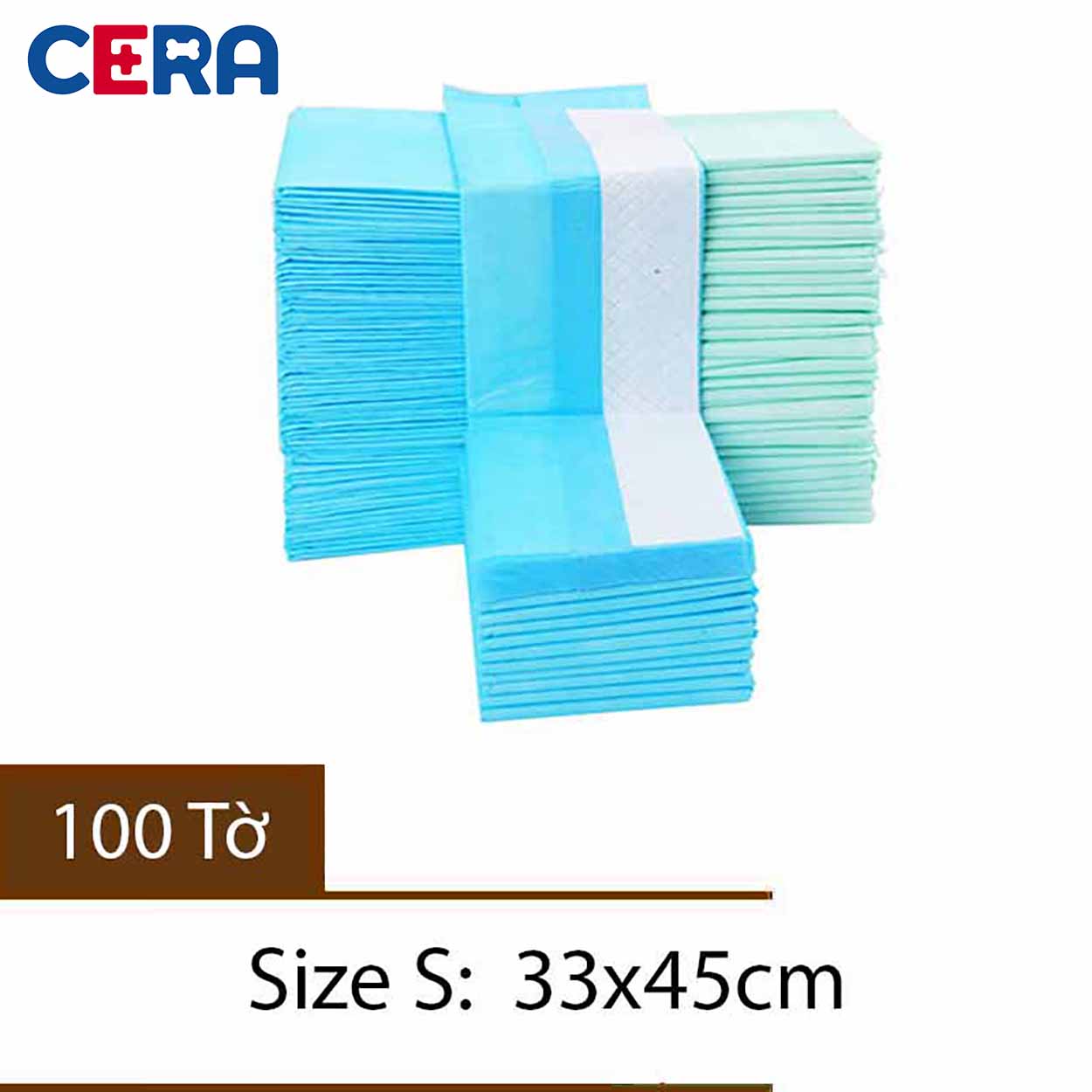 Tã Siêu Thấm Lót Chuồng Cho Thú Cưng (Bộ 10 tấm)