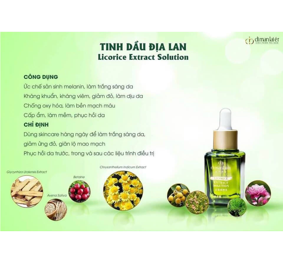 TINH DẦU ĐỊA LAN Dimanlaier– Licorice Extract Solution
