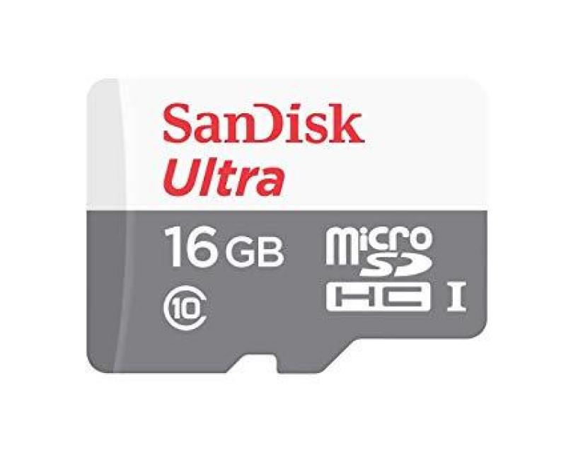 Thẻ nhớ MicroSDHC SanDisk Ultra 16GB 80MB/s (Xám)