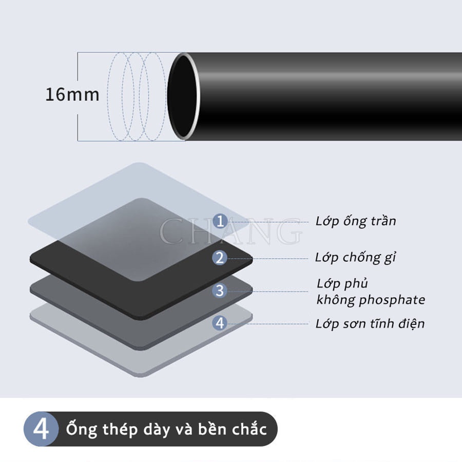 Kệ để giày dép chữ L , thiết kế treo đồ đa năng lắp ghép 4 tầng tặng kèm 8 móc treo, chất liệu thép chịu lực tốt ,kệ để giày siêu rẻ bền đẹp