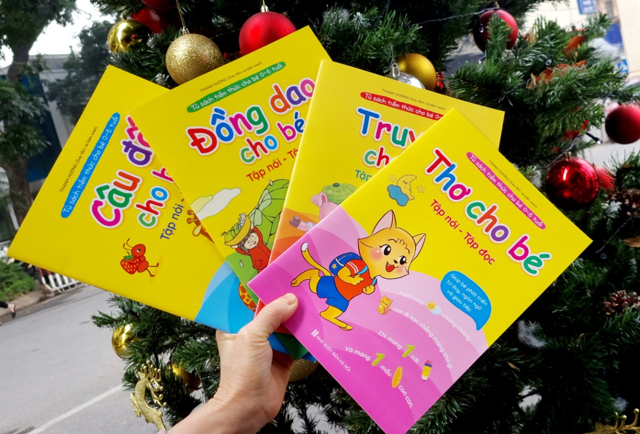 Combo 4 Món Đồ Chơi Đồng Dao Thơ Truyen Câu Đố