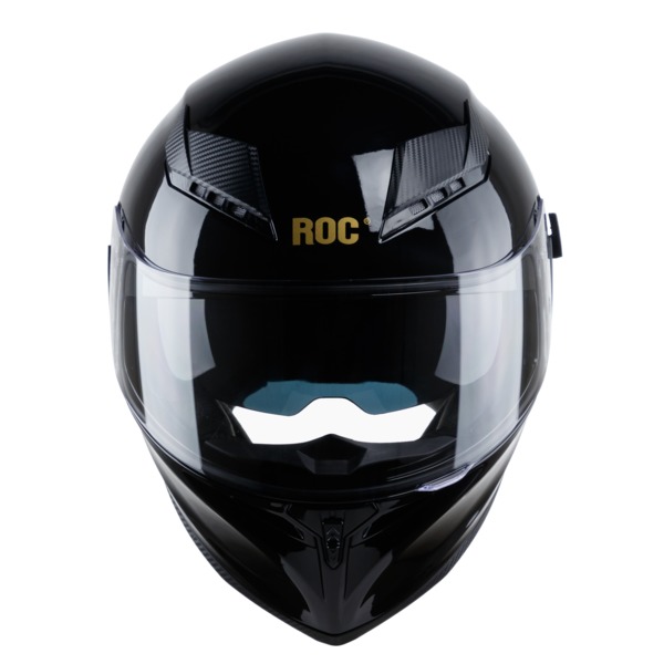 [ Tặng găng 100k] Nón bảo hiểm fullface ROC 05 2 kính đen bóng