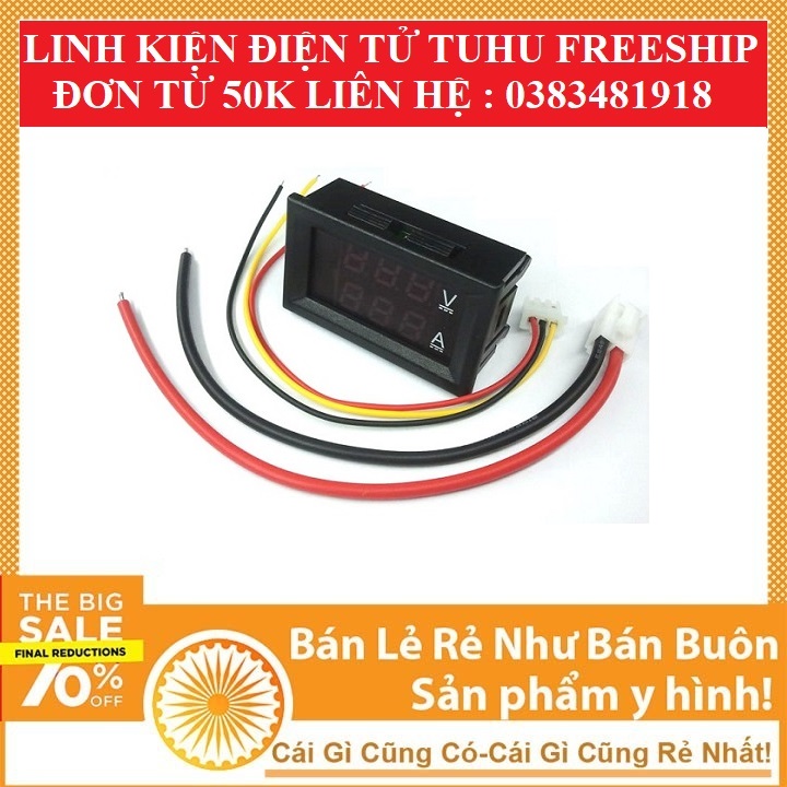 Module , Vôn kế Đo Dòng Đo Áp 0-100V/10A