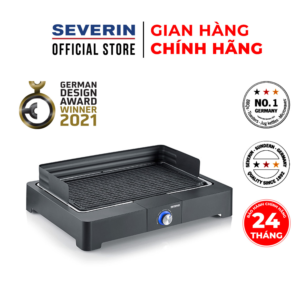 Vỉ nướng điện Severin PG 8567