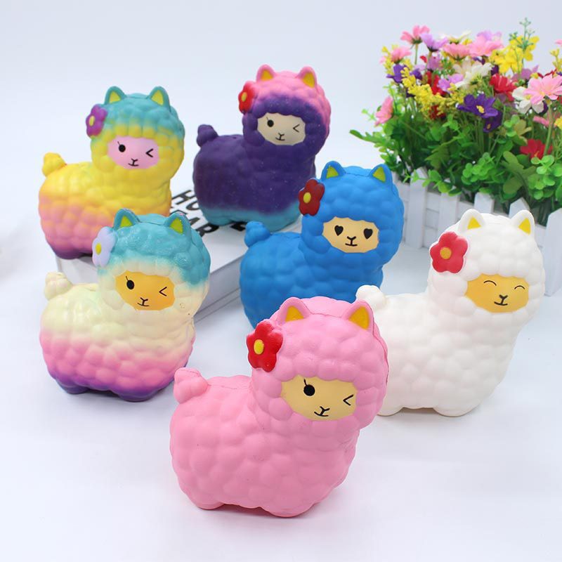 [HCM]Squishy Cừu nhiều màu cỡ to