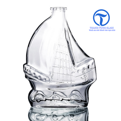 Vỏ chai thủy tinh XO thuyền buồm 500ml