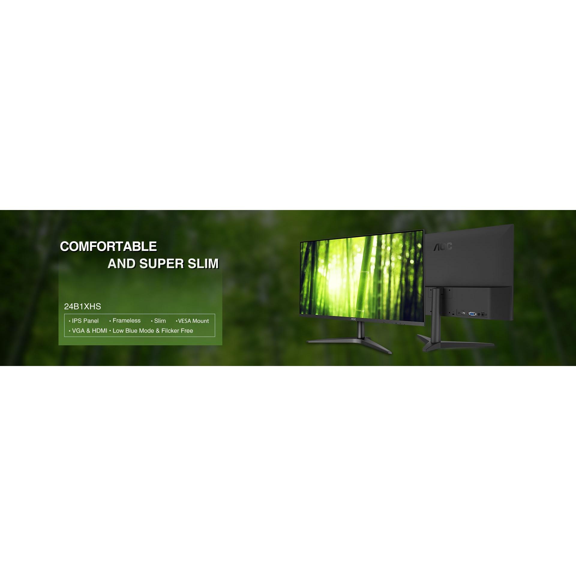 Monitor AOC 23.8 24B1XHS/74 LED IPS