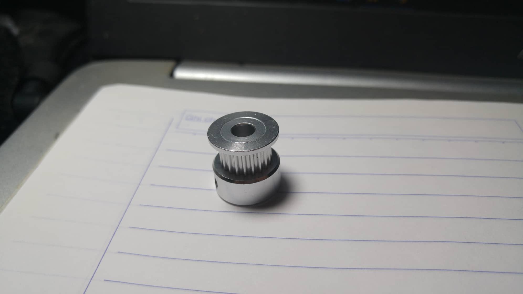 Puly GT2, 20 răng, trục 5mm