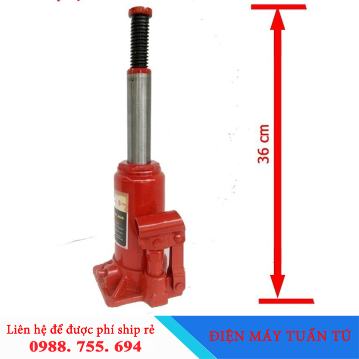 CON ĐỘI THỦY LỰC 6 TẤN - KÍCH THỦY LỰC 6 TẤN