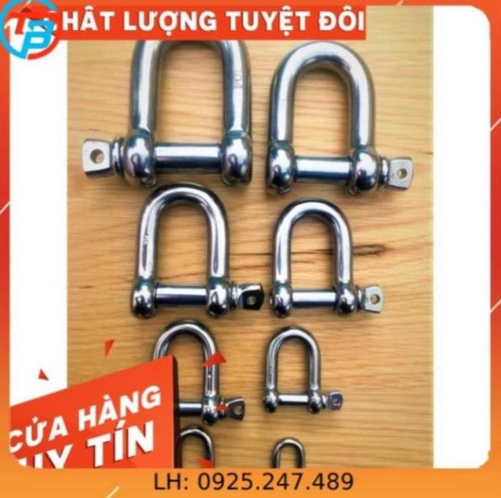 Maní u inox 304 - cáp thép thái bình vina