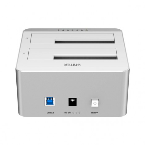 Đế đọc ổ cứng HDD Dock 2.5/3.5 SATA USB 3.0 Unitek hàng chính hãng (Y - 3026)