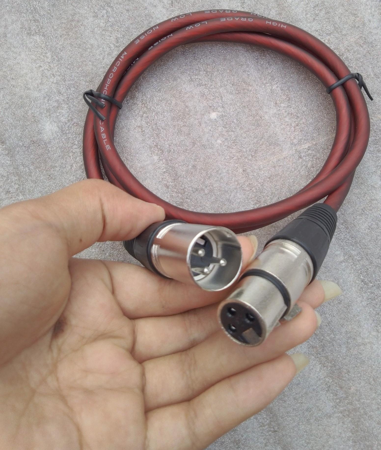 Dây tín hiệu canon cái sang canon đực - dài 0.8 mét