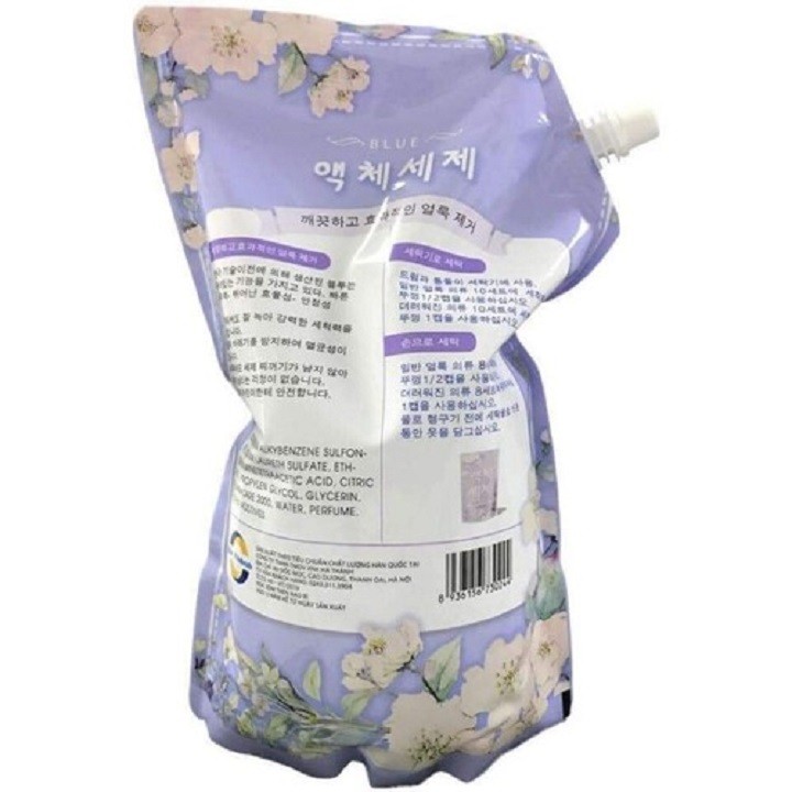 Nước giặt Blue Hàn Quốc 5in1 túi 2kg