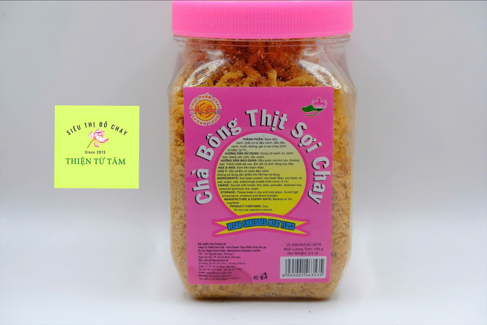 Chà Bông Chay Đủ Vị Gà Thịt Tôm Nấm Hấp Dẫn 100G