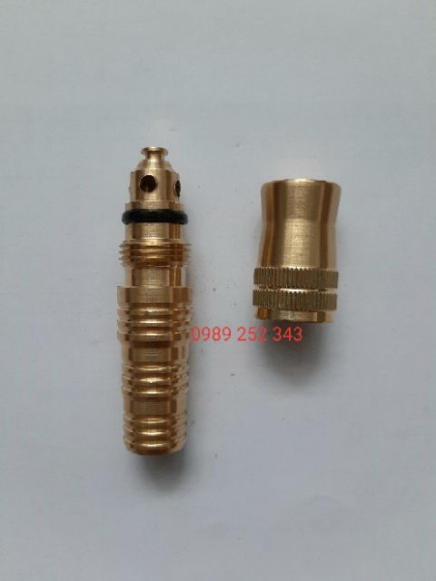 Béc xịt rửa xe có chỉnh đuôi chuột lớn.