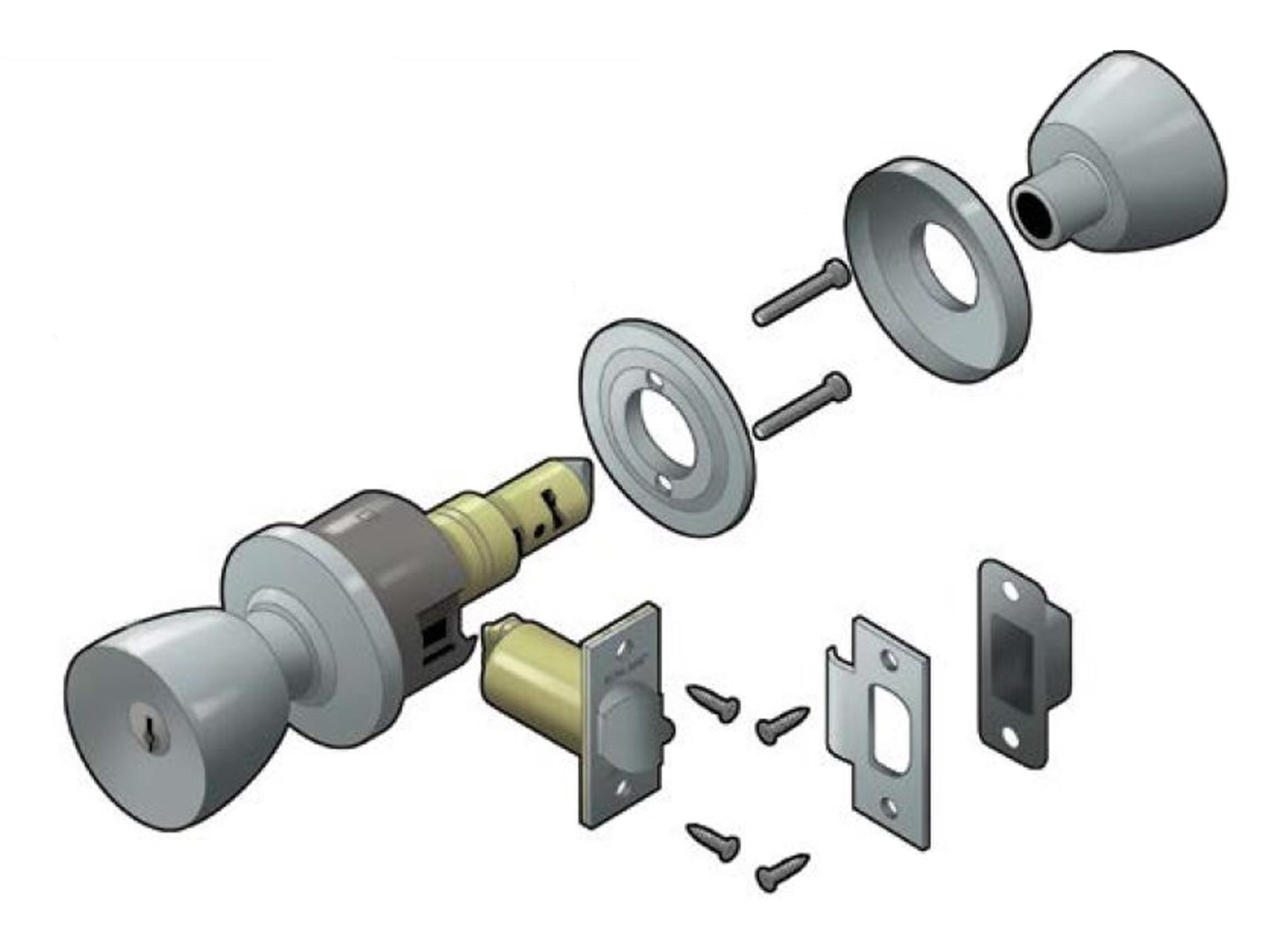 Cò khóa tay nắm tròn các cỡ HVT01