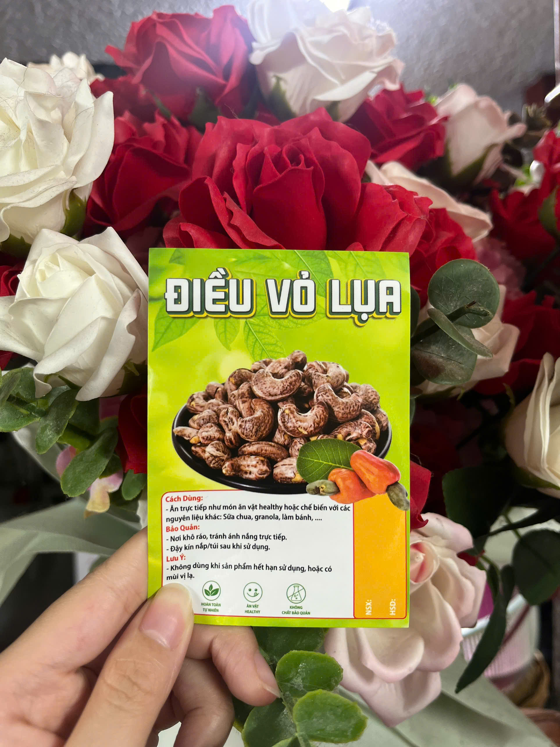 50 Tem Dán “Điều vỏ lụa” 7x10 cm - Cán Bóng, Dày, Đẹp