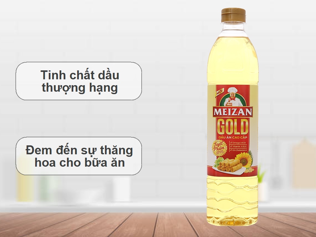 [HN] Dầu ăn cao cấp Meizan Gold