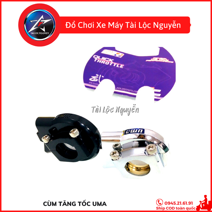 [HCM]CÙM TĂNG TỐC UMA RACING CHO EXCITER 150