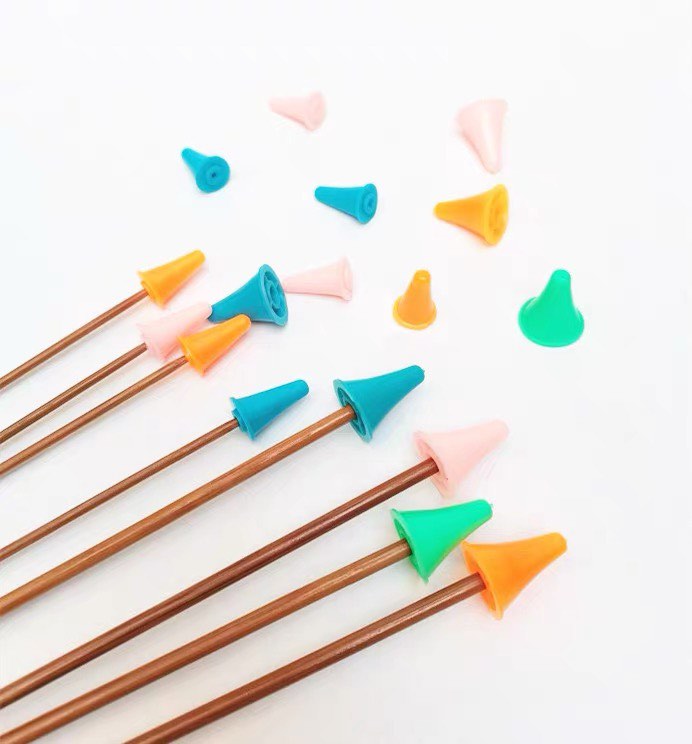 Knitting Needle Stoppers (Set of 2)