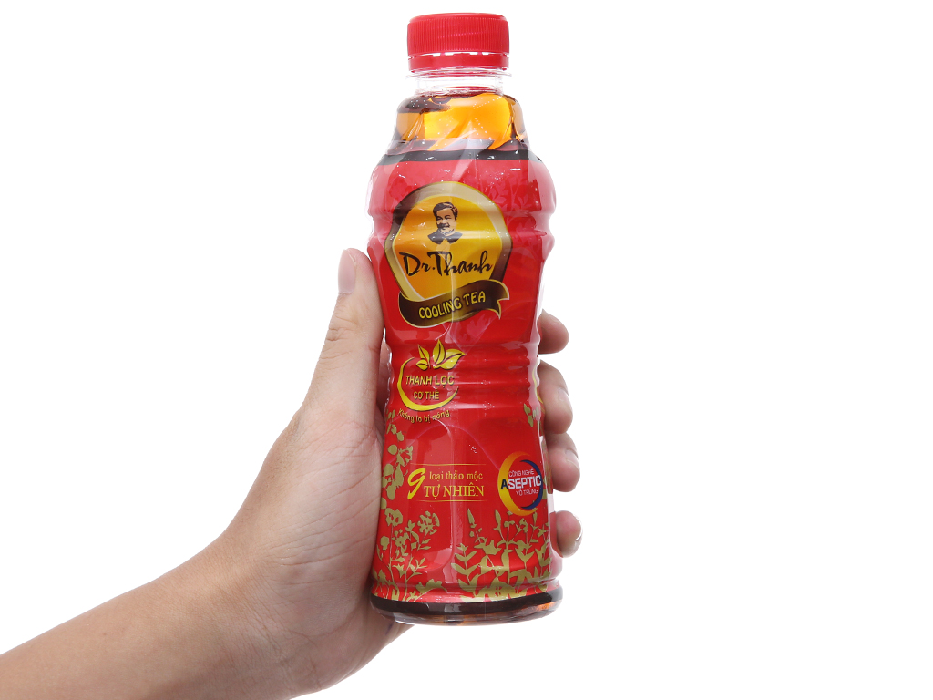6 Chai Trà Thanh Nhiệt Dr Thanh 330ml ít đường