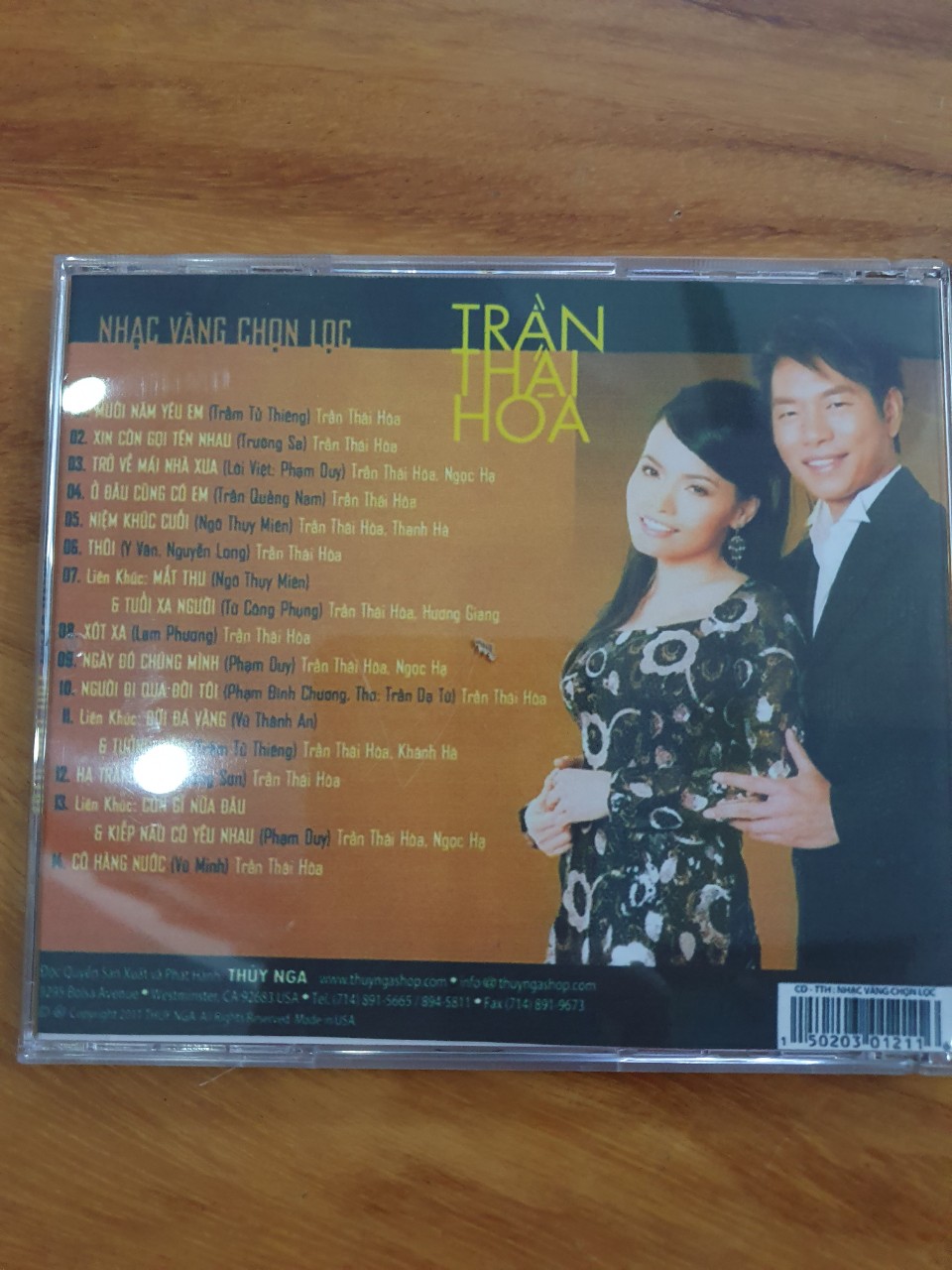 [MDCD] Bộ 3 Đĩa CD Trần Thái Hòa - Những Tình Khúc Chọn Lọc