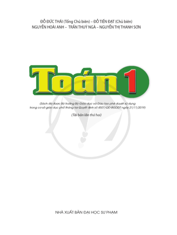 Toán lớp 1 - bo canh dieu