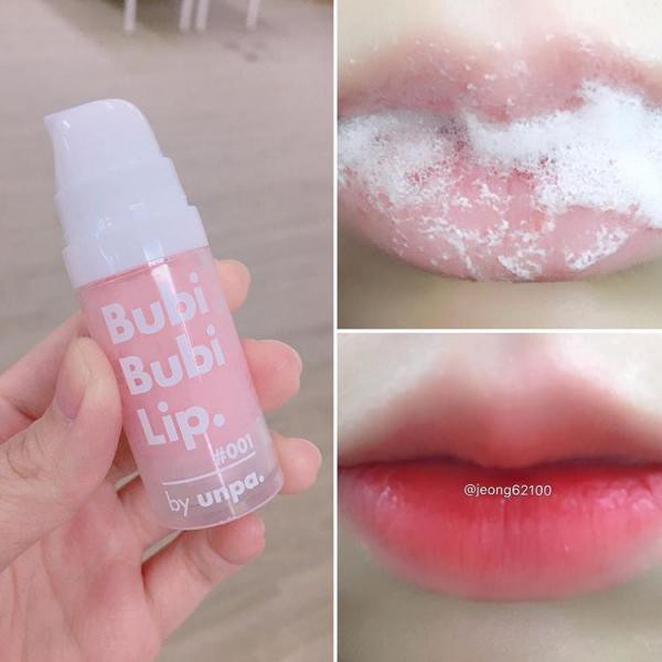 [HCM]Mặt nạ sủi bọt mặt và môi bubi lip