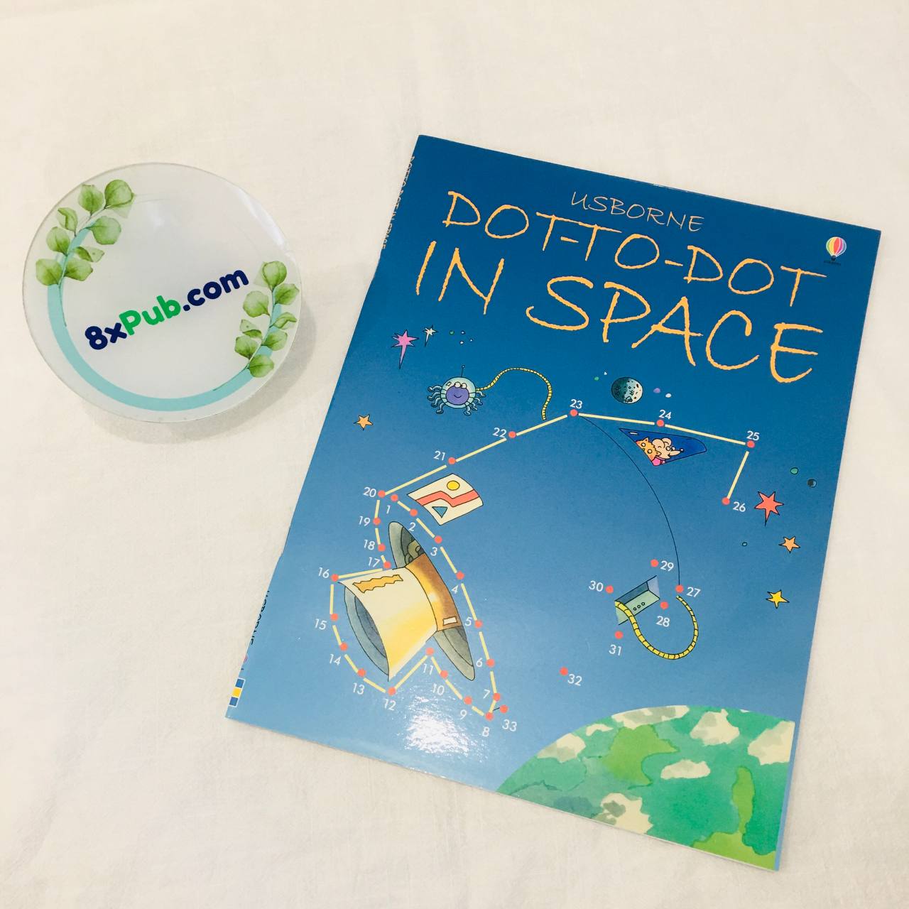Sách Usborne books | Dot-To-Dot In Space